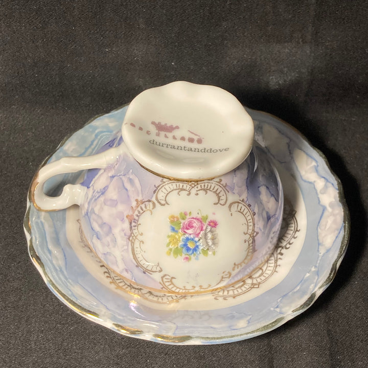 Anus du poulpe, Vulgar espresso cup, funny upcycled tasse jurons, vintage gift