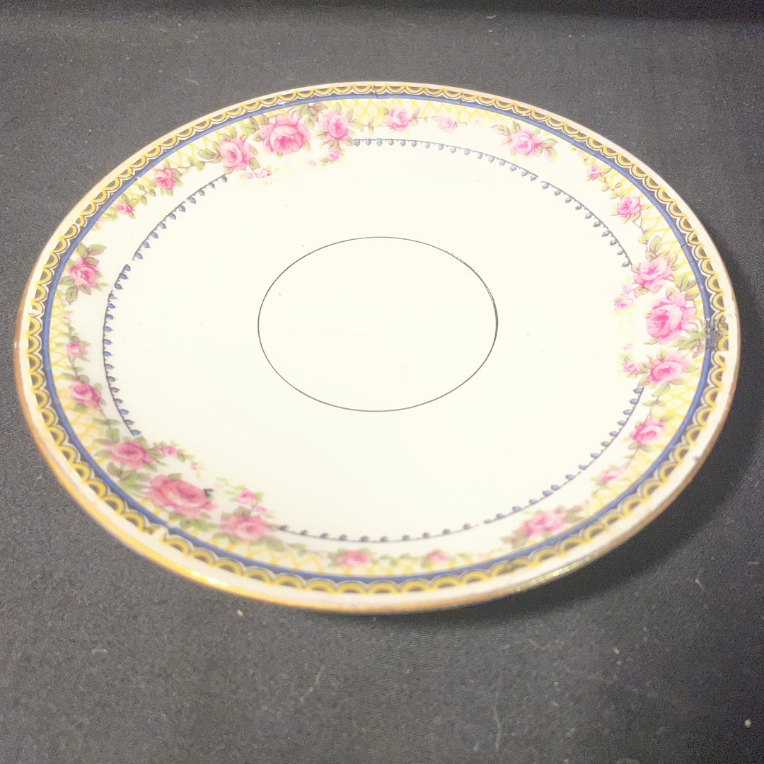 "Bitchette" Funny vintage espresso cup &amp; saucer, upcycled French porcelaine, unique gift