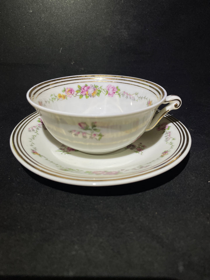 Nice Nichons, vulgar coffee / tea cup, funny upcycled tasse jurons, vintage gift, Durrant &amp; Dove