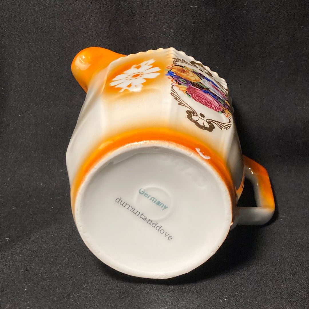 Funny French Bud Vase, Presque mort, Rude Tableware,Vintage porcelain gift