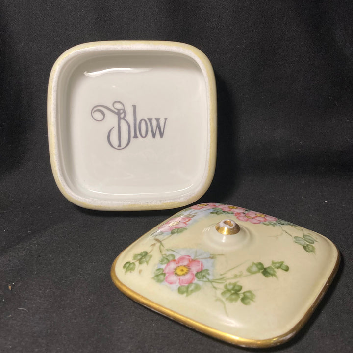 Blow, Unique Funny Upcycled Vintage Drug Stash box apothecary bonbonnerie gift