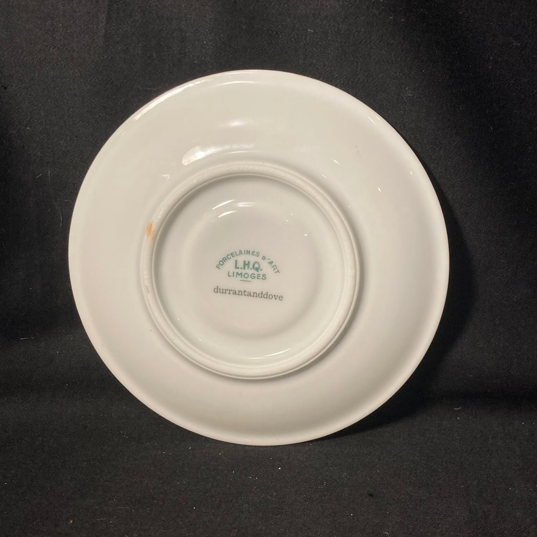 "Coucou Connard", Candle Holder, Funny China,Vintage Porcelain,Insult Rude gift