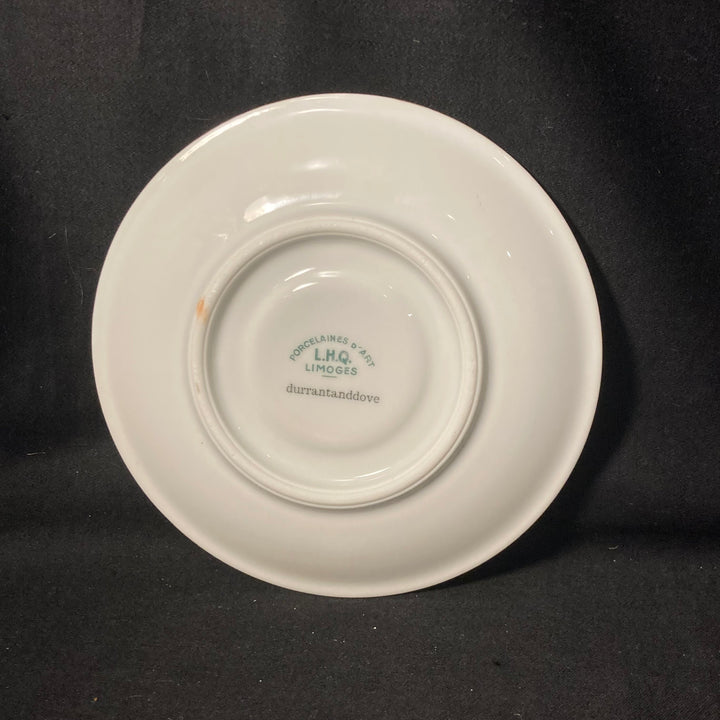 "Coucou Connard", Candle Holder, Funny China,Vintage Porcelain,Insult Rude gift