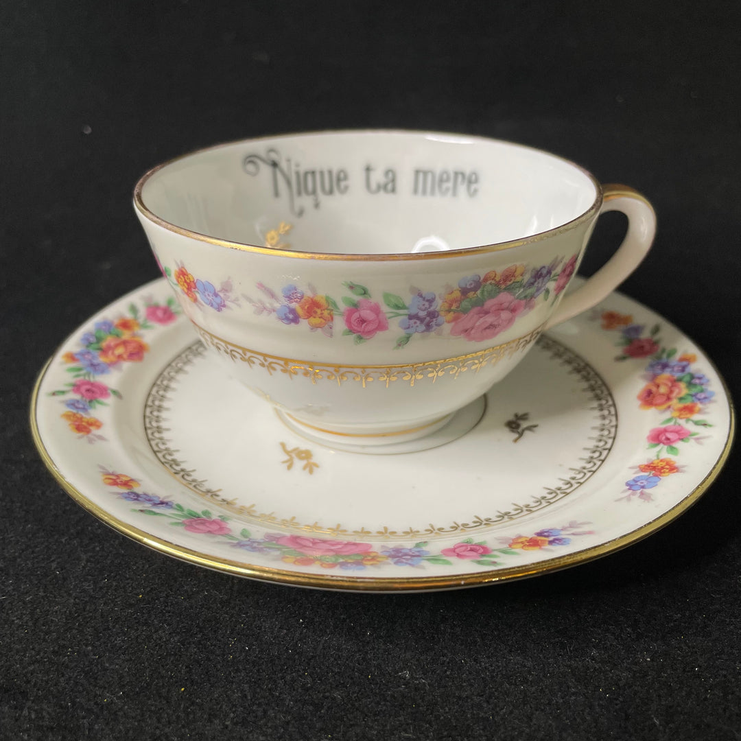 Tasse à Expresso Amusante, Cul rigolo, Vintage Impertinent Unique Recyclé Cadeau lgbtq insultant