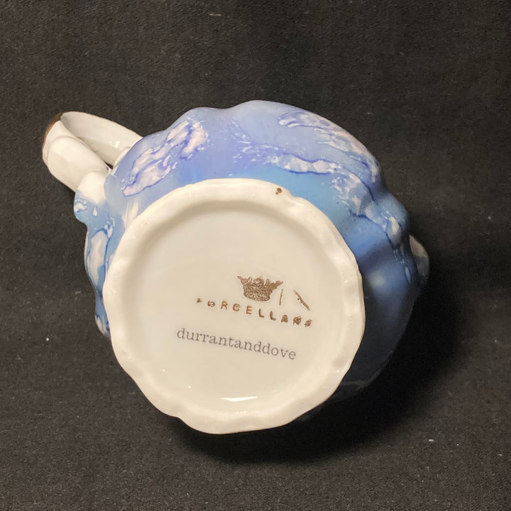Funny French Bud Vase, Vaffanculo, Rude Tableware,Vintage porcelain gift, Italian swear