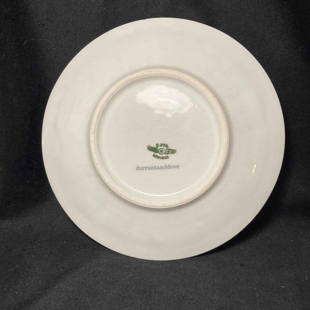 Candle Holder, Salut Grosse Pute, Funny China,Vintage Porcelain,Insult Rude