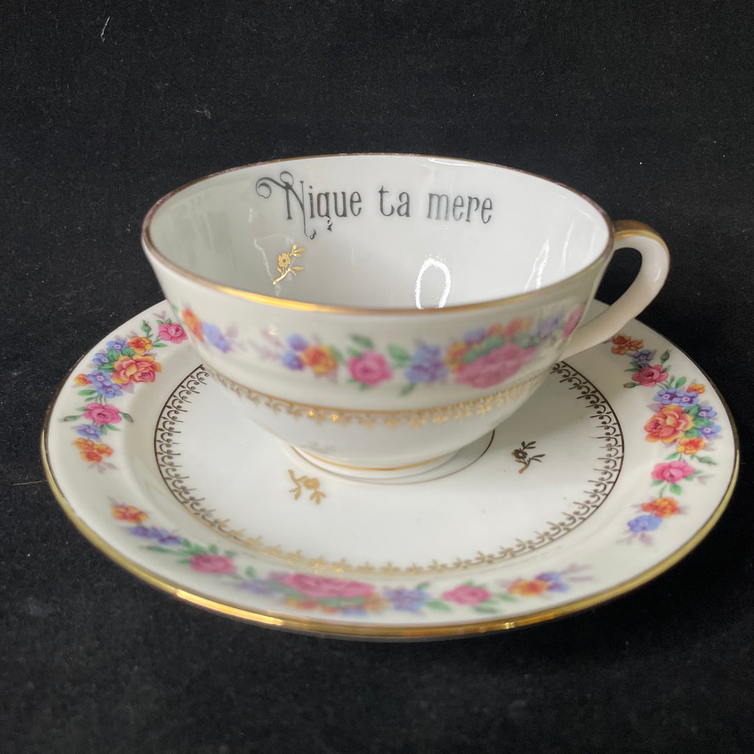 Tasse à Expresso Amusante, Cul rigolo, Vintage Impertinent Unique Recyclé Cadeau lgbtq insultant