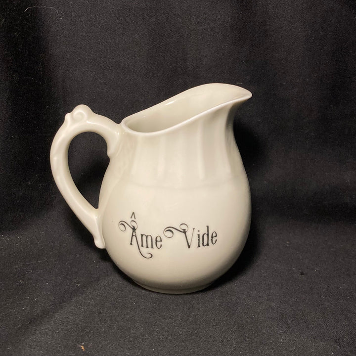 Funny French Bud Vase, Ame Vide, Rude Tableware,Vintage porcelain gift