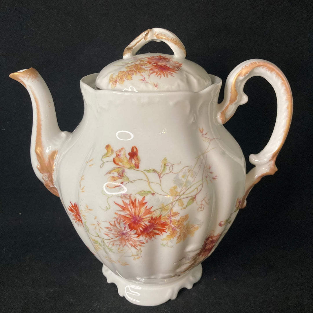 Service à thé "Va te faire foutre", Porcelaine vintage française upcyclée unique, cadeau drôle et insolent