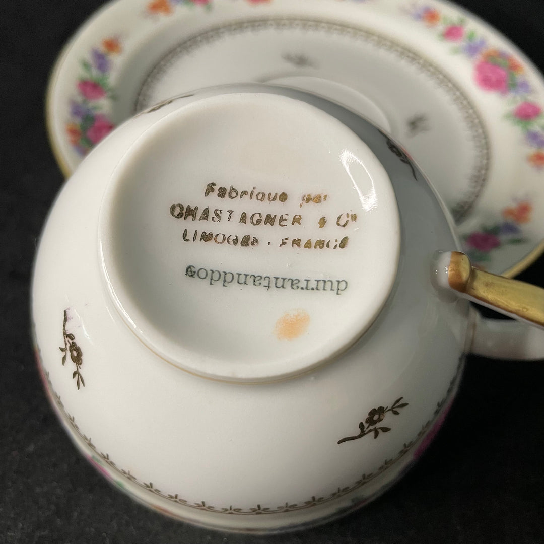 Gay as Hell, vulgar coffee / tea cup, funny upcycled tasse jurons, vintage gift, Durrant &amp; Dove