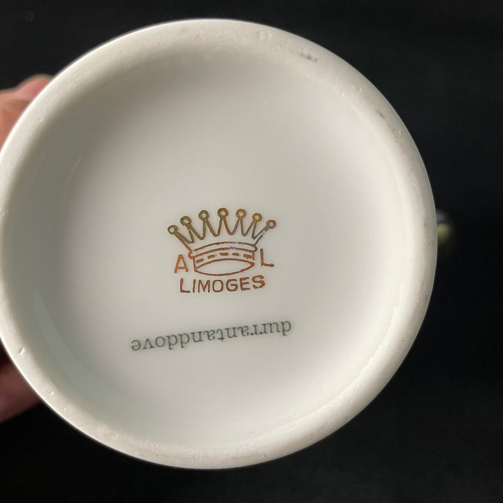 Larmes de mes ennemis, funny vintage upcycled porcelain, unique vulgar gift