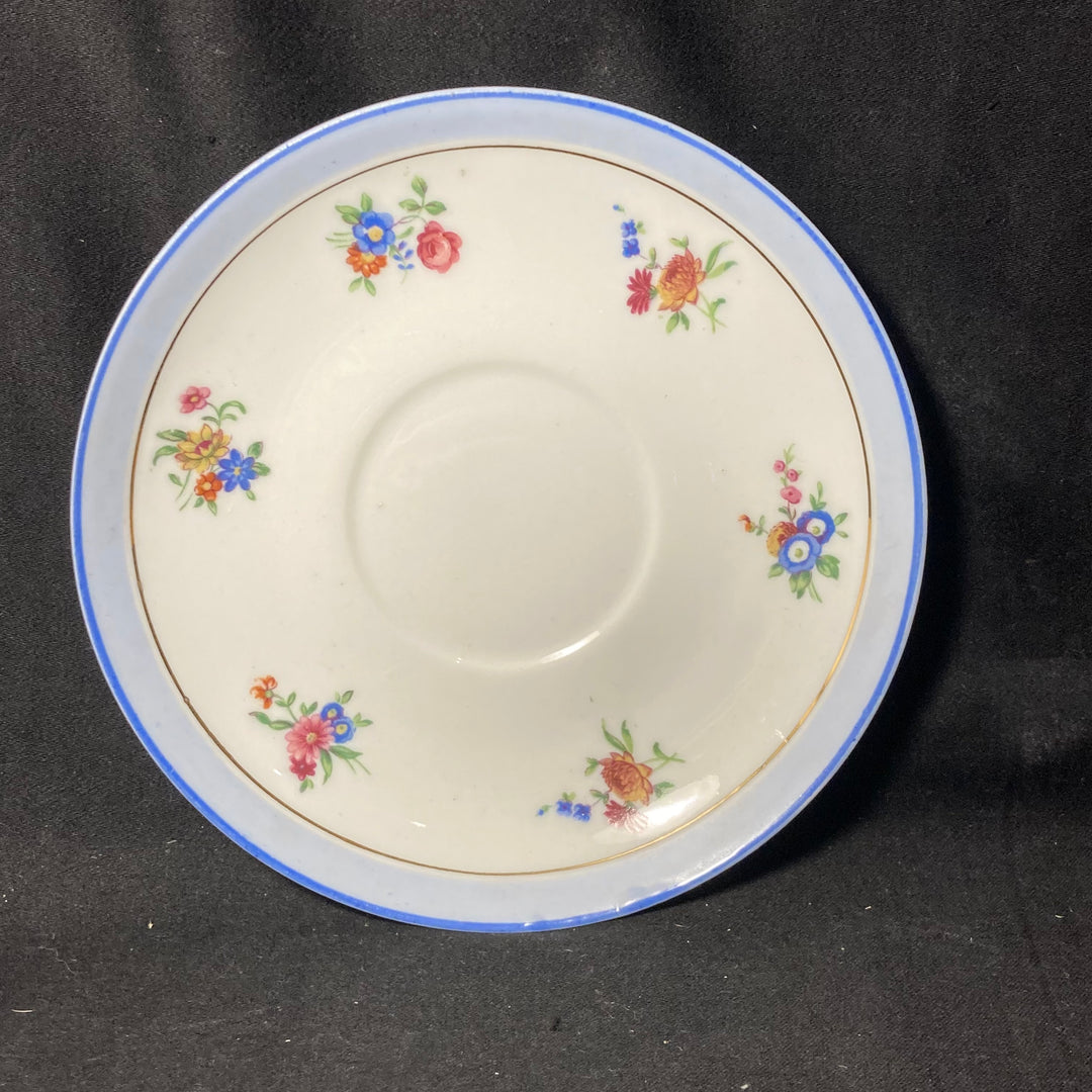 Zero Fucks vulgar funny upcycled vintage unique French porcelain gift