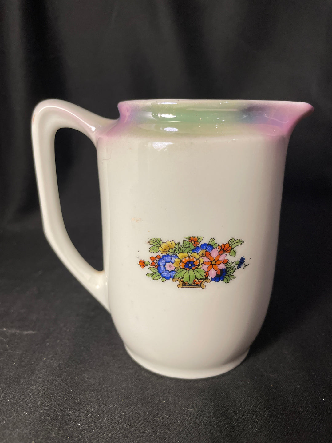 Servir la Chatte, drôle pichet en porcelaine vintage recyclé Durrant Dove