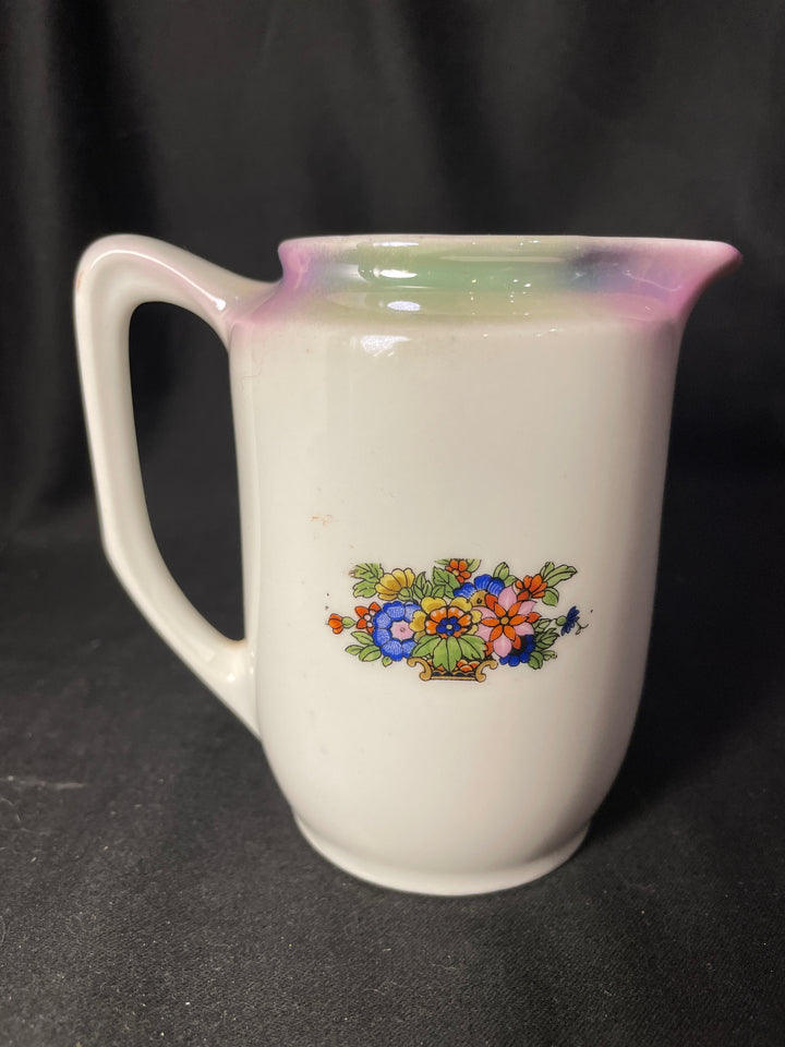 Servir la Chatte, drôle pichet en porcelaine vintage recyclé Durrant Dove