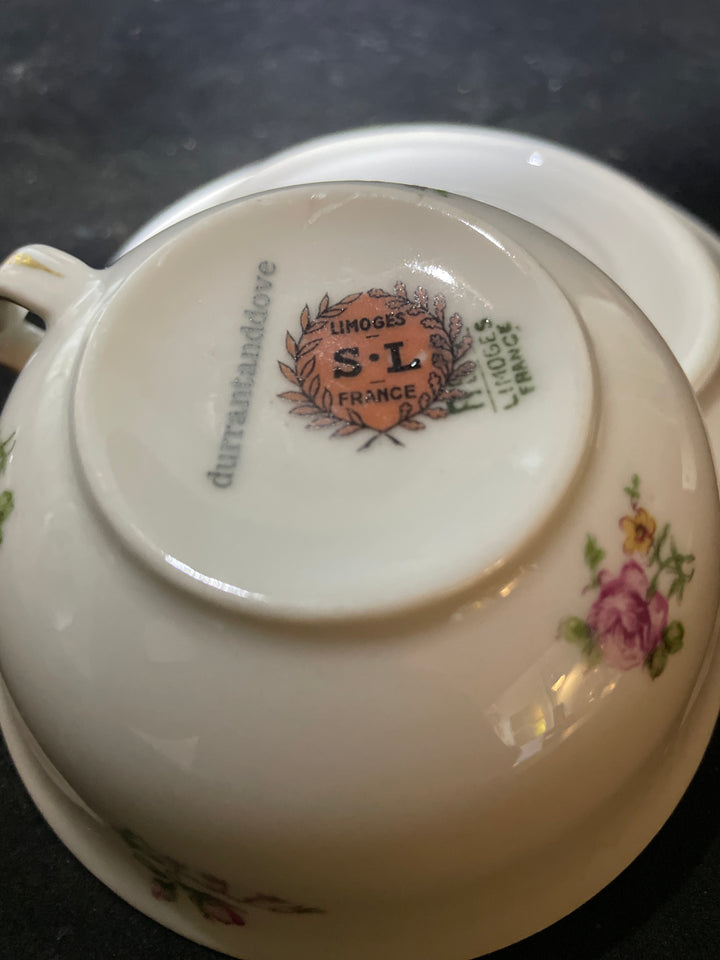 Nice Nichons, vulgar coffee / tea cup, funny upcycled tasse jurons, vintage gift, Durrant &amp; Dove