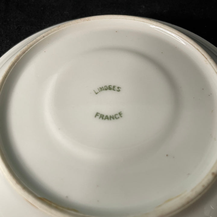 Tasse vulgaire, Vous avez été empoisonnée, Porcelaine de Limoges vintage recyclée