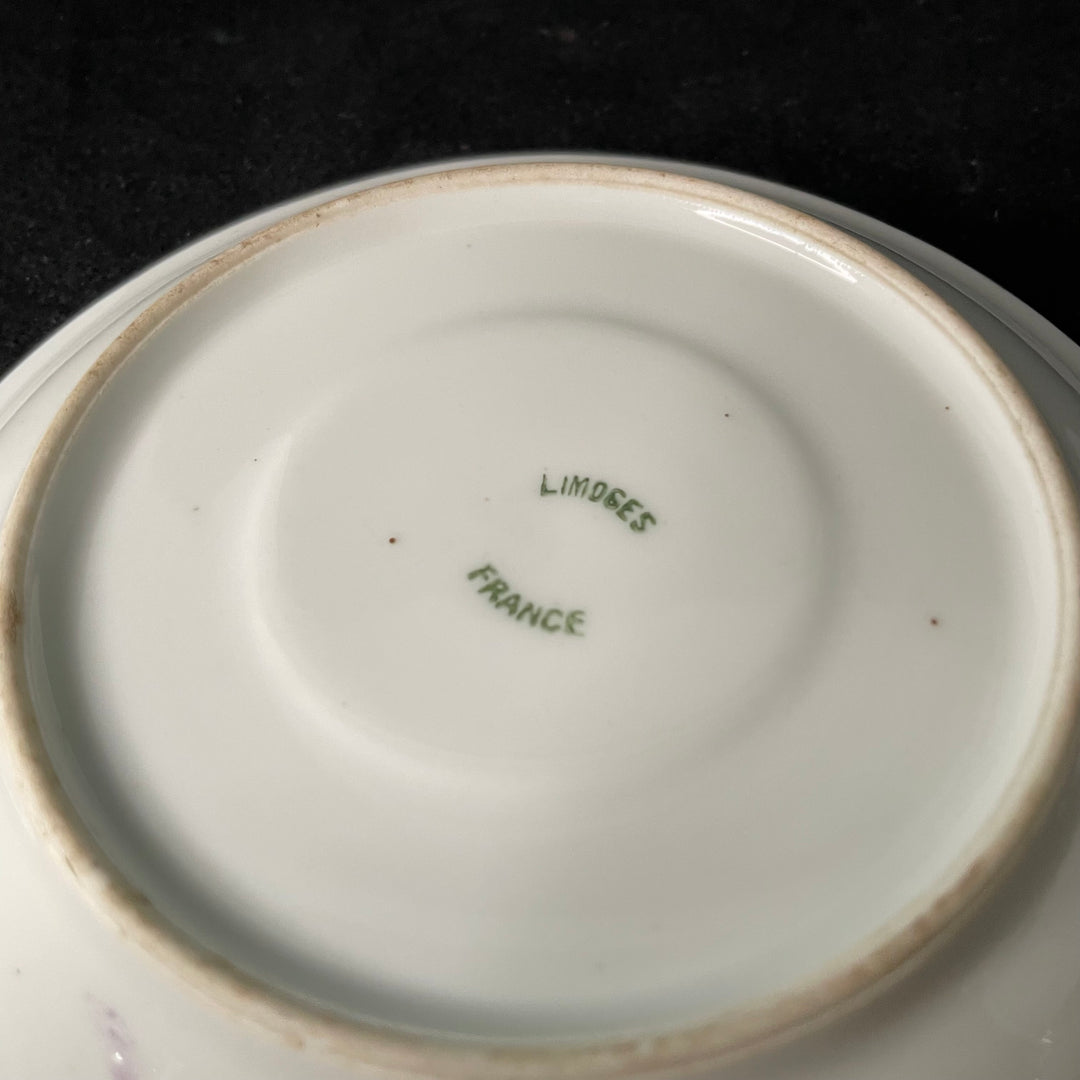 Tasse vulgaire, Vous avez été empoisonnée, Porcelaine de Limoges vintage recyclée