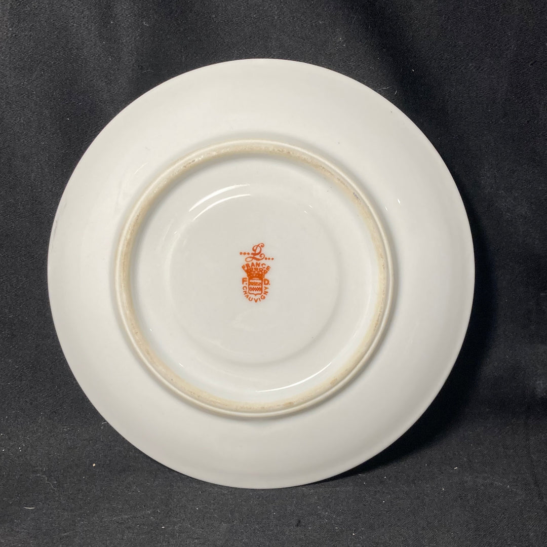 Zero Fucks vulgar funny upcycled vintage unique French porcelain gift