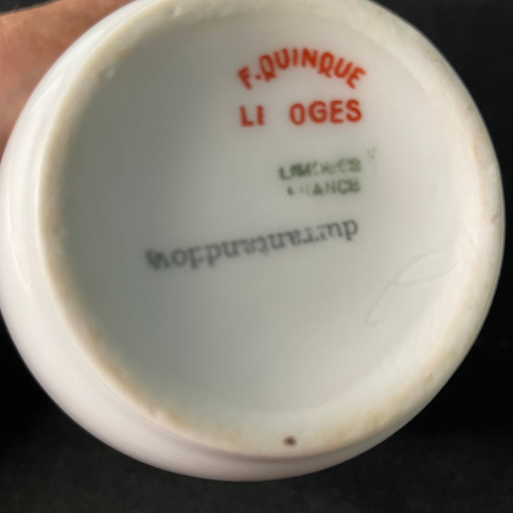 Larmes de mes ennemis, funny vintage upcycled porcelain, unique vulgar gift