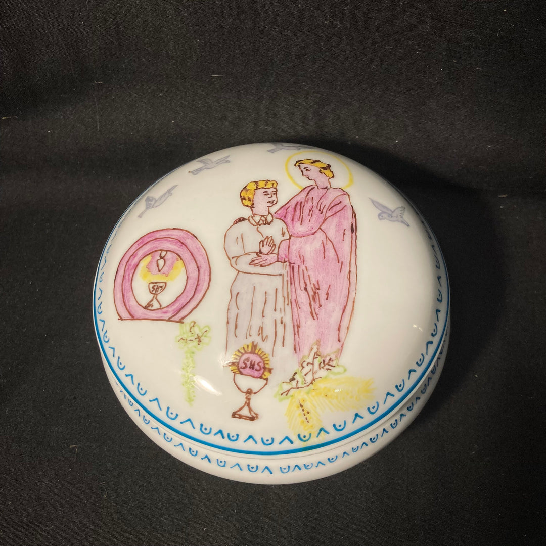 "Poudre de perlimpinpin", Unique Funny Upcycled Vintage Drug Stash box apothecary gift
