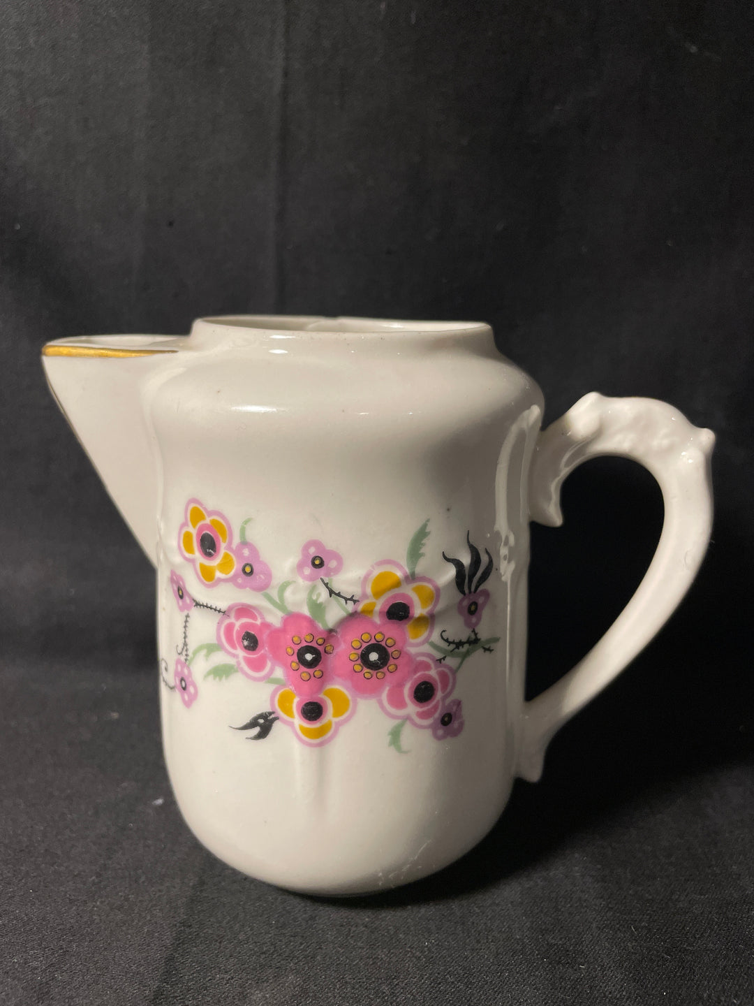Cyanure, funny vintage upcycled porcelain, unique vulgar gift