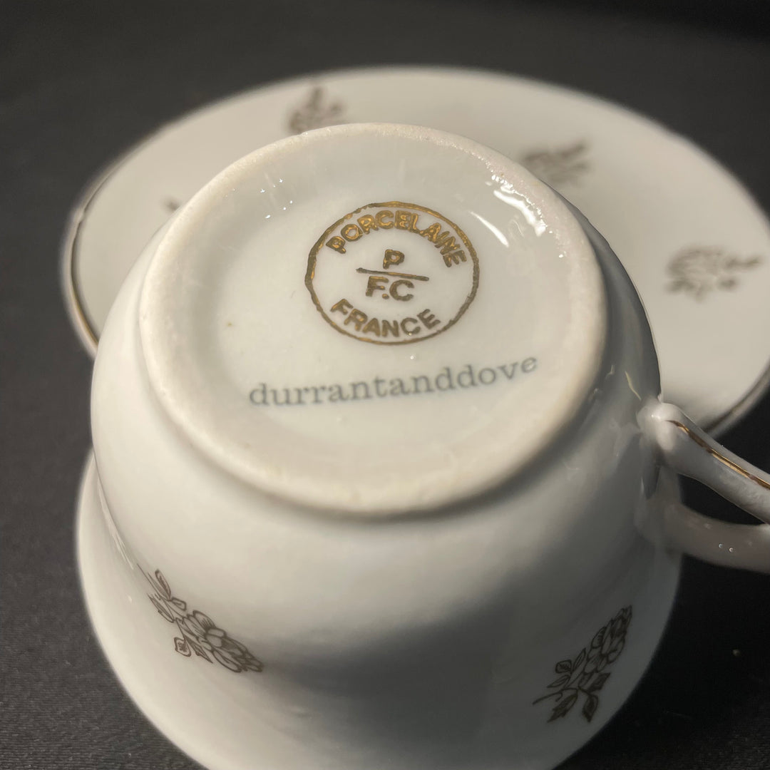 Cadeau vintage « Wesh » en porcelaine de Limoges recyclée