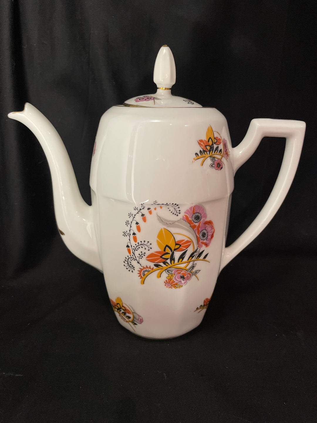 Théière amusante, chatte, thé français vintage, cadeau recyclé, lgbtq, mariage, cadeau