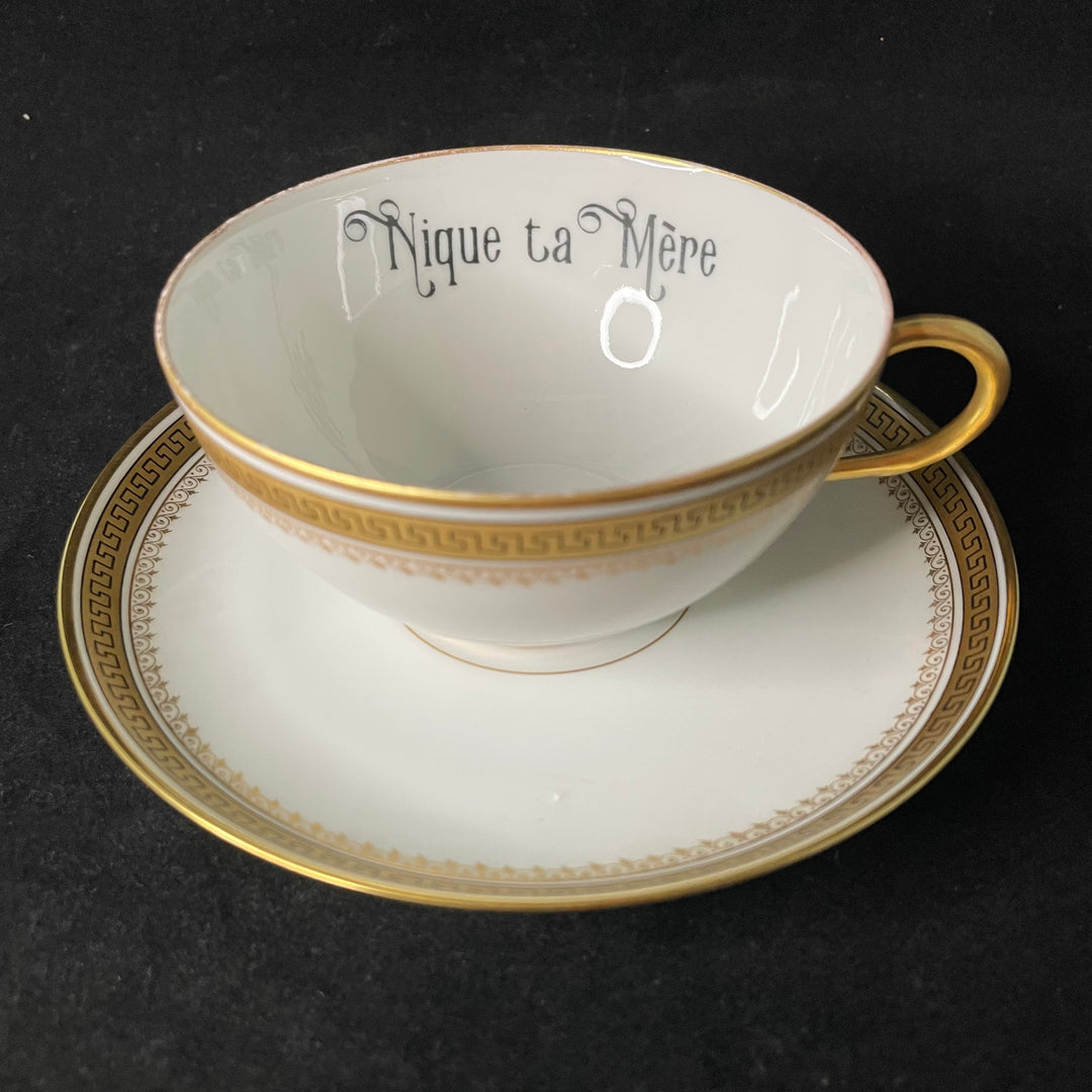 Tasse à Expresso Amusante, Cul rigolo, Vintage Impertinent Unique Recyclé Cadeau lgbtq insultant
