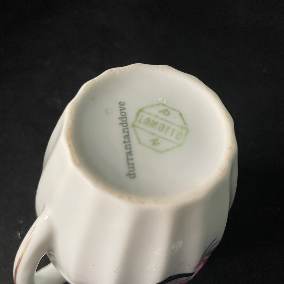 Tears of my enemies, funny vintage upcycled porcelain jug Durrant Dove