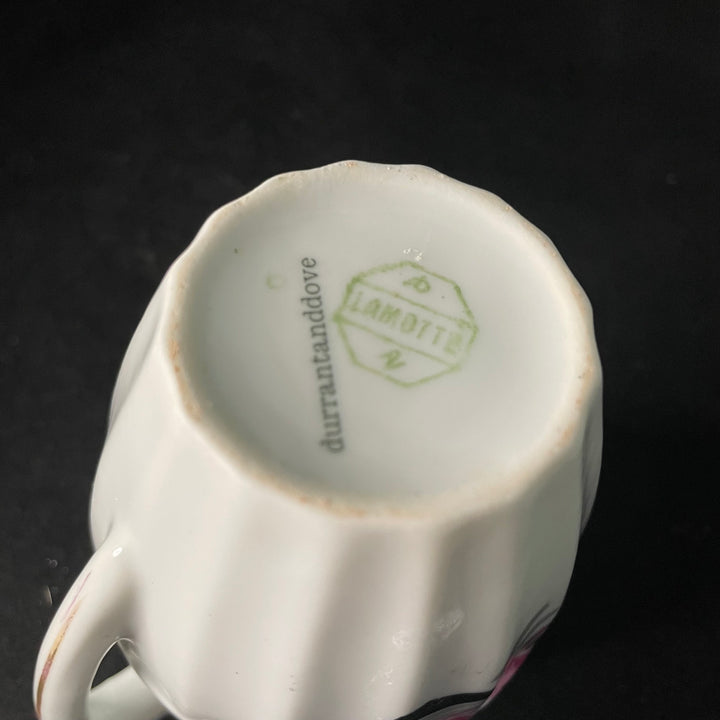 Tears of my enemies, funny vintage upcycled porcelain jug Durrant Dove
