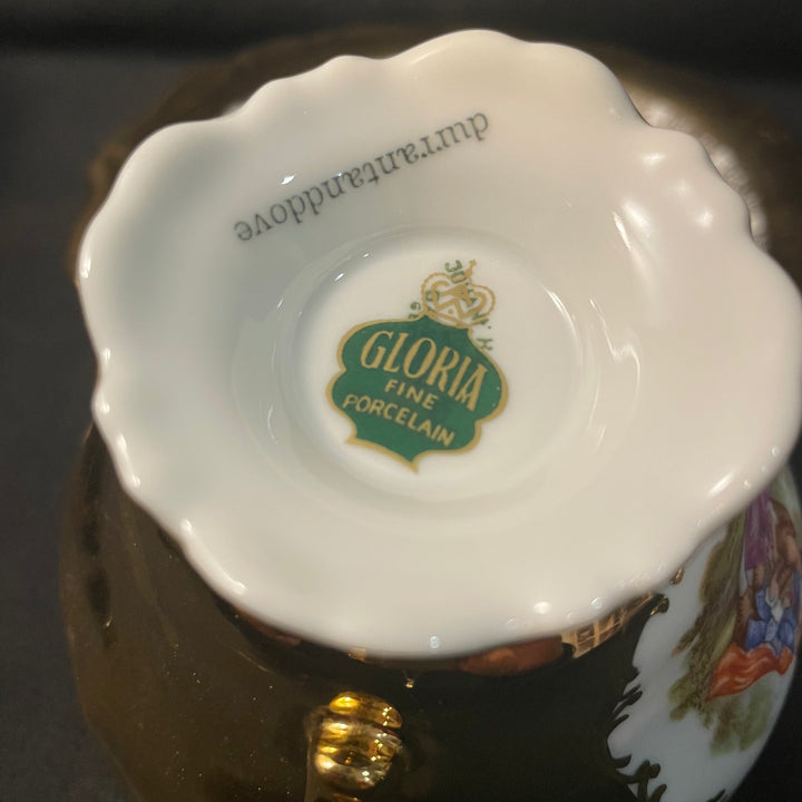Tasse à thé vulgaire, "Salut Salope" Porcelaine vintage recyclée, Cadeau drôle et insultant