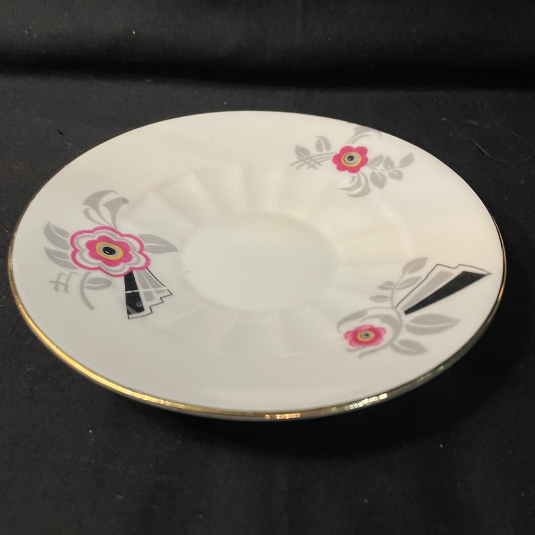 Coucou Connard, tasse à expresso, cadeau en porcelaine française vintage recyclée