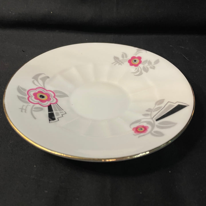 Coucou Connard, tasse à expresso, cadeau en porcelaine française vintage recyclée