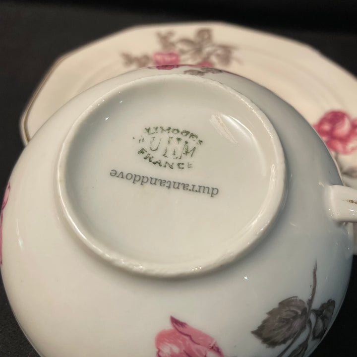 "Tete de bite", Vulgar tea cup, funny upcycled tasse jurons, vintage gift